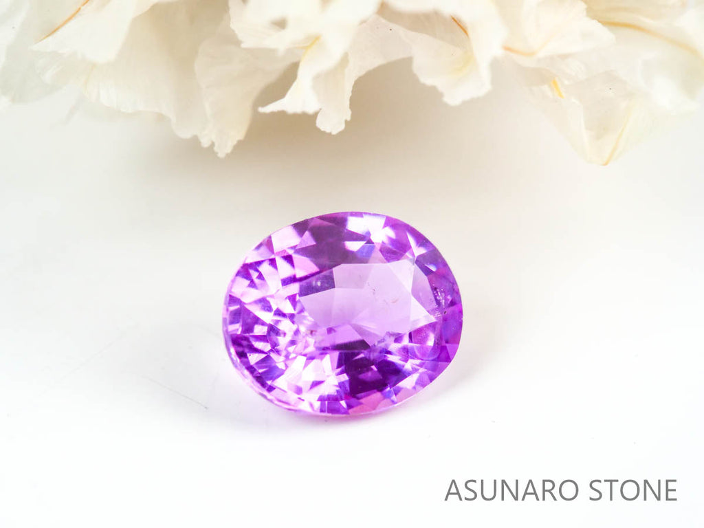ピンクサファイア  オーバルカット　 スリランカ産　0.71ct【220523-698】