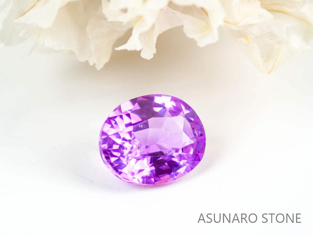 ピンクサファイア  オーバルカット　 スリランカ産　0.71ct【220523-698】