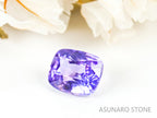 パープルサファイア  クッションカット　 スリランカ産　0.77ct【220523-699】