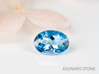 サンタマリアアクアマリン オーバルカット ブラジル産　0.41ct【220608-714】