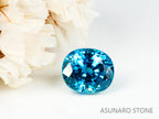 ブルージルコン　ラタナキリブルー　クッションカット　3.00ct　カンボジア産　【220615-722】
