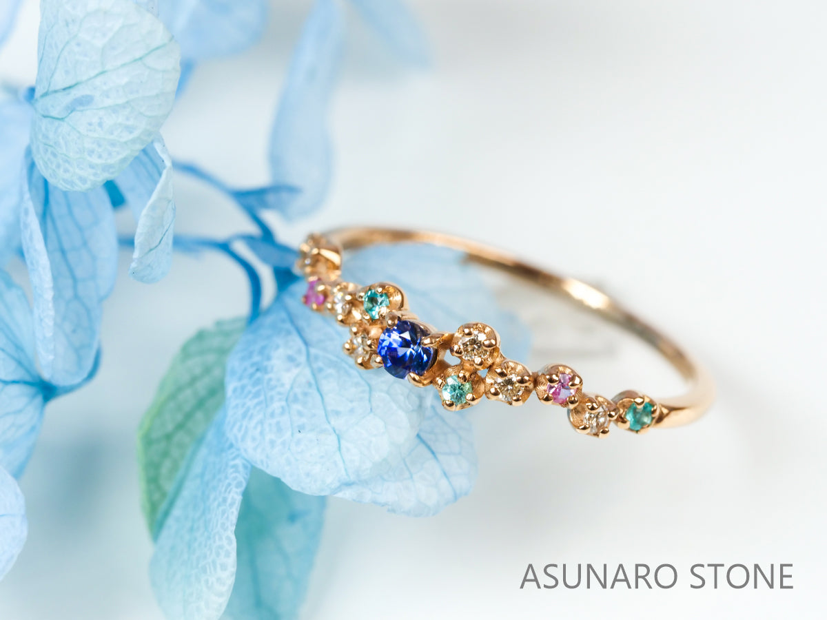 【お仕立て用】空枠番号：4995C リング枠【オーダージュエリー用】