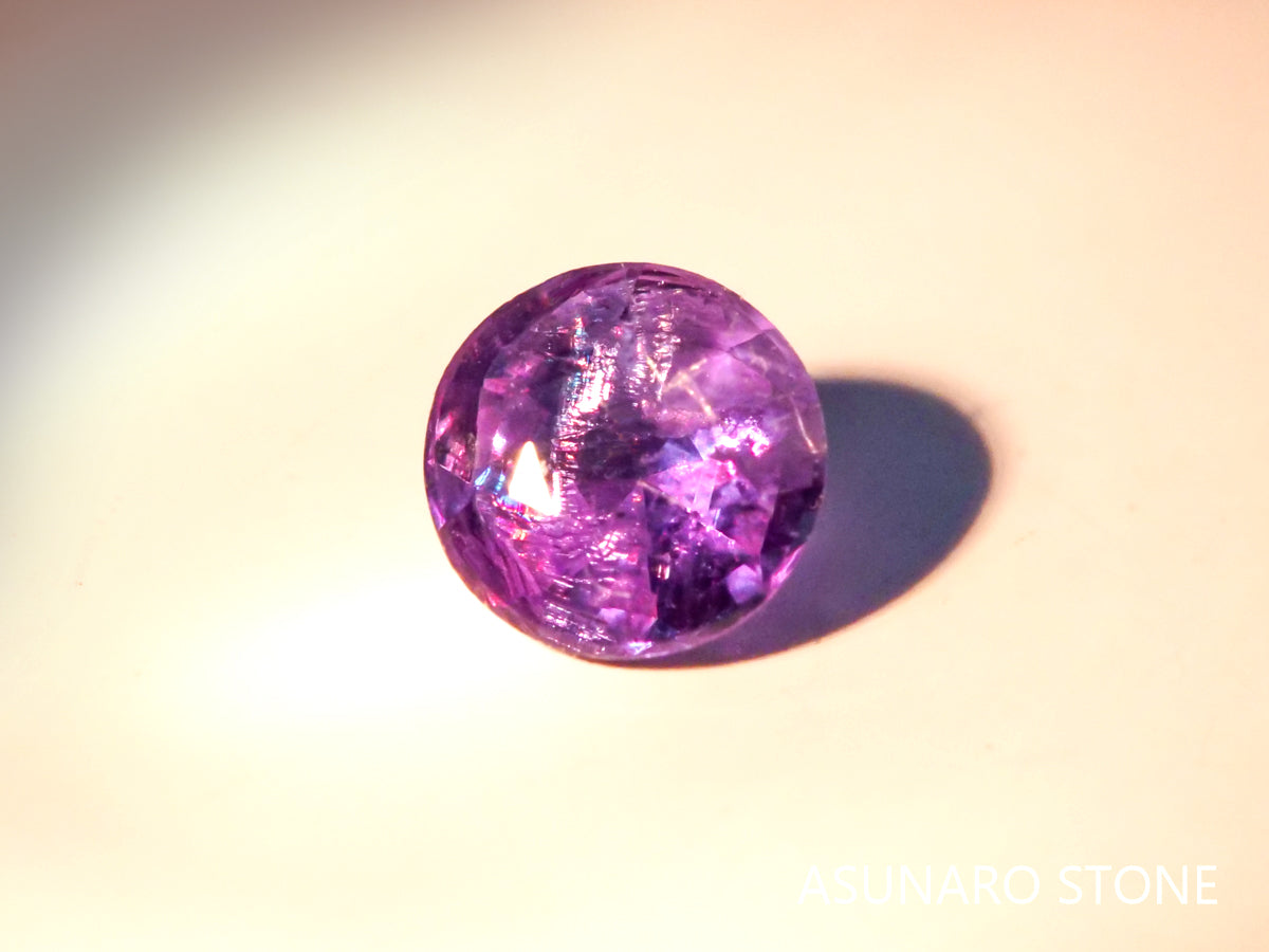 アレキサンドライト　ラウンドカット　 ブラジル産　0.07ct【220518-665】