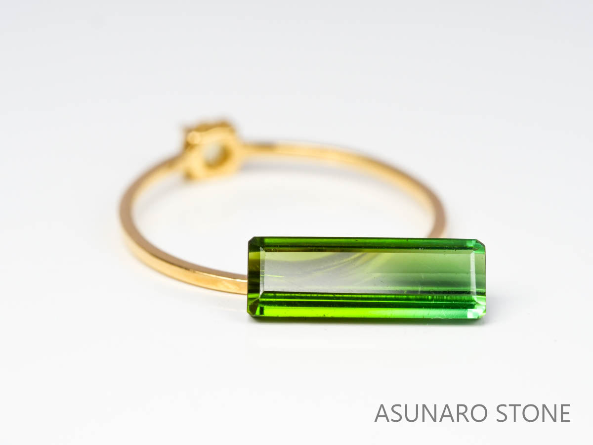 グリーントルマリン 　スクエアカット 　アフガニスタン産  1.73ct　【220627-739】