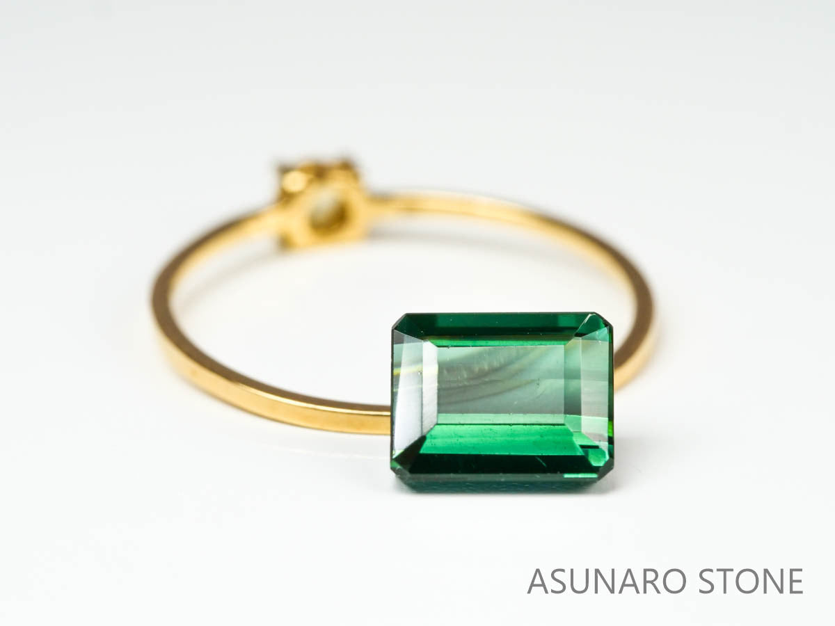 グリーントルマリン 　エメラルドカット 　アフガニスタン産  1.85ct　【220627-745】