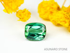 ブルーグリーントルマリン 　クッションカット 　アフガニスタン産  0.83ct　【220627-746】