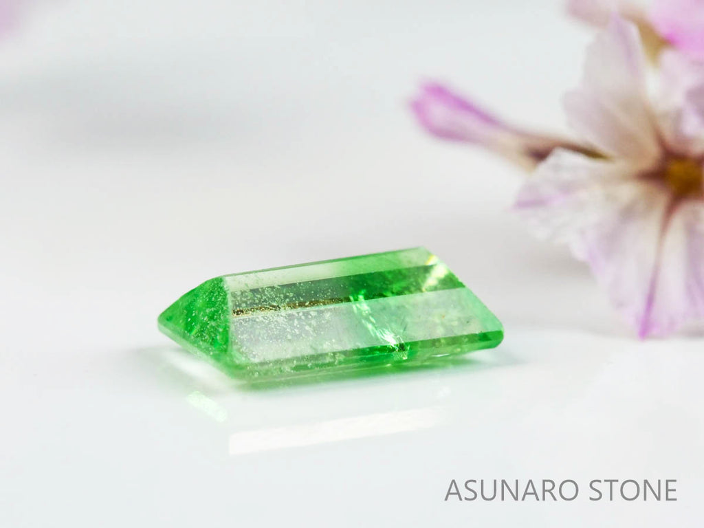 バイカラーガーネット　スクエアカット　 タンザニア産　0.51ct　【220620-757】