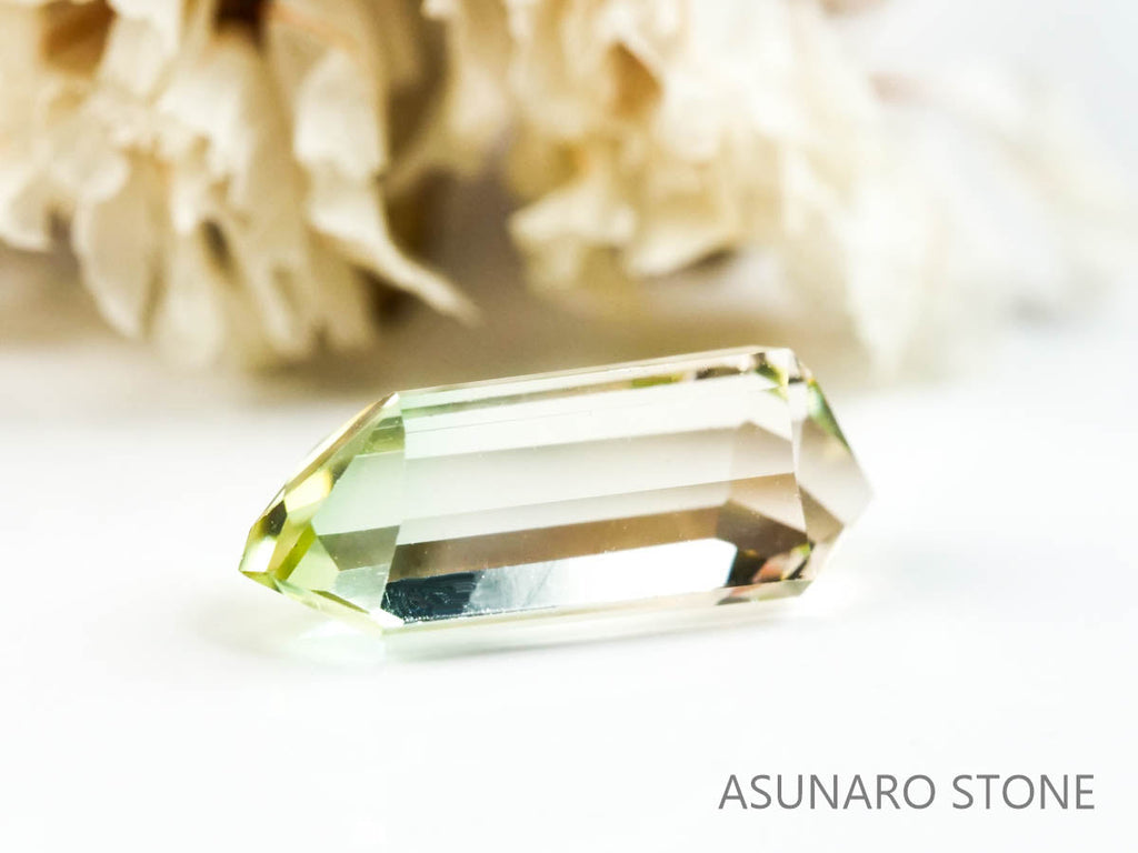 バイカラートルマリン　ヘキサゴンカット　ルワンダ産　　1.48ct【220804-761】