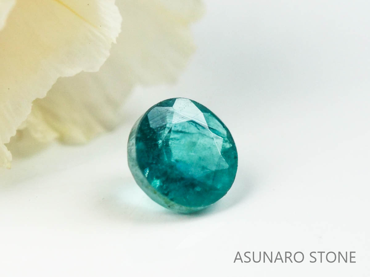 グランディディエライト　ラウンドカット　 マダガスカル産　0.12ct　【220621-535】