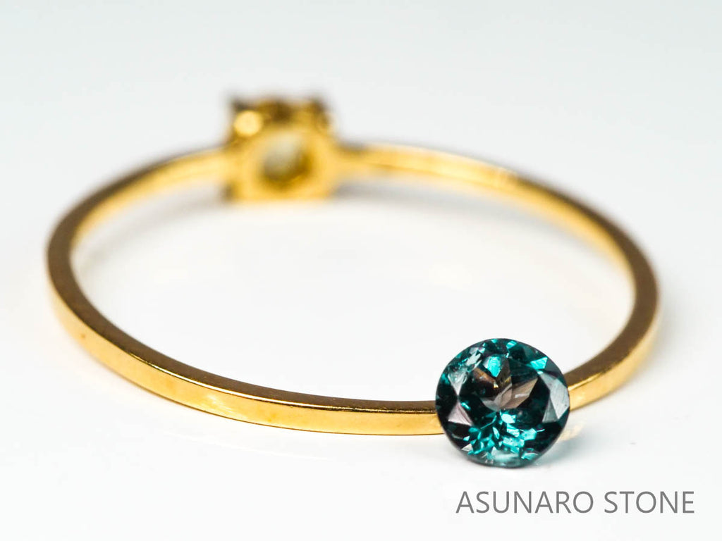 ベキリーブルーガーネット　ラウンドカット　 マダガスカル産　0.26ct　【220621-457】