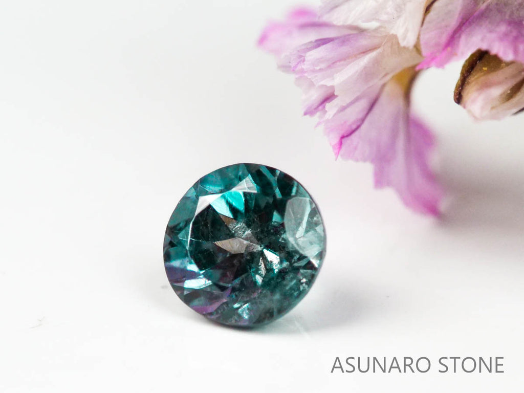 ベキリーブルーガーネット　ラウンドカット　 マダガスカル産　0.32ct　【220621-459】