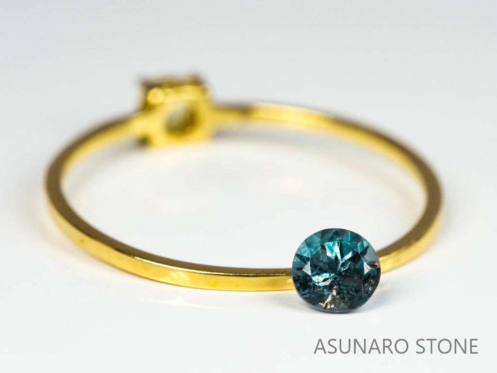 ベキリーブルーガーネット　ラウンドカット　 マダガスカル産　0.32ct　【220621-459】