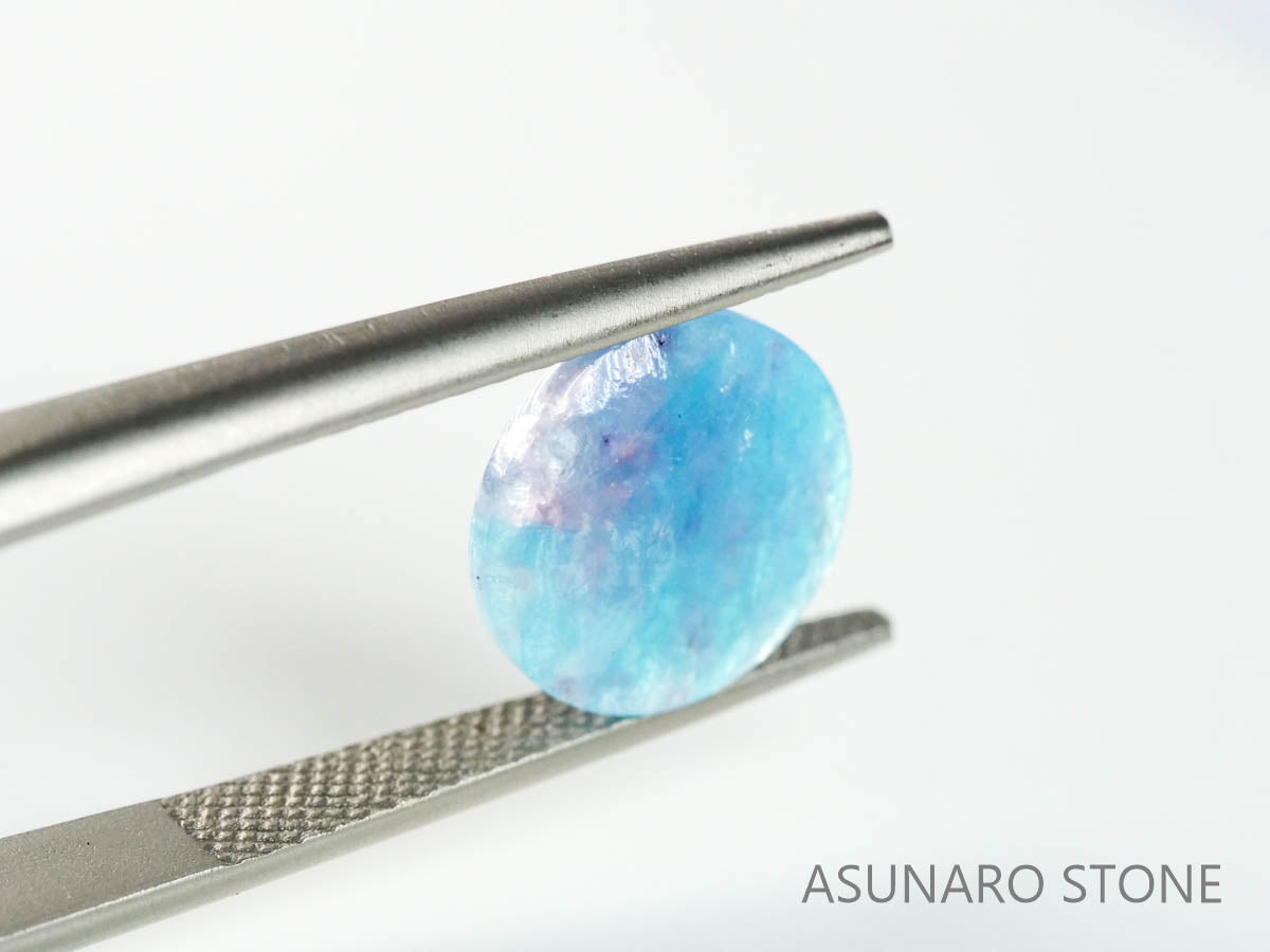 パライバトルマリンインクォーツ　ラウンド　ブラジル産 　2.34ct 【220725-780】