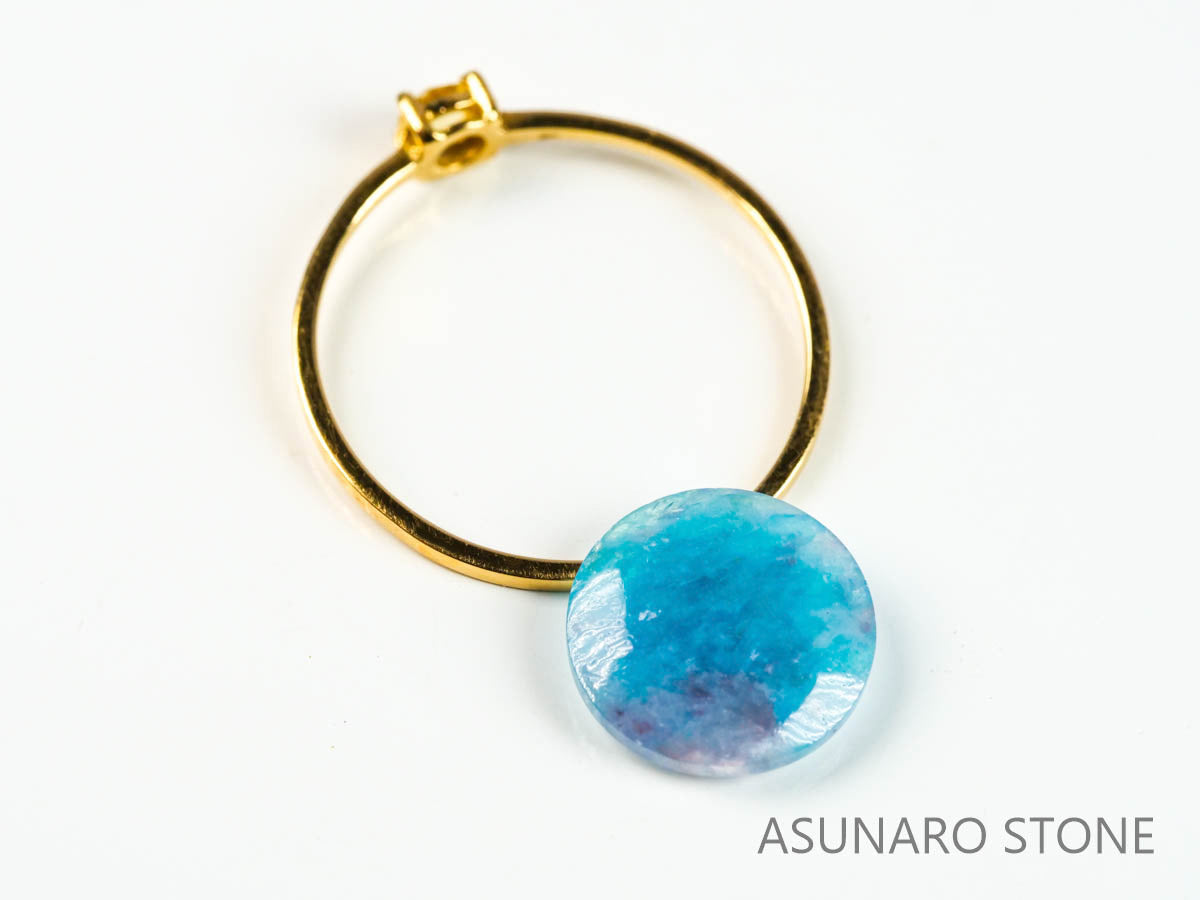 パライバトルマリンインクォーツ　ラウンド　ブラジル産 　2.34ct 【220725-780】