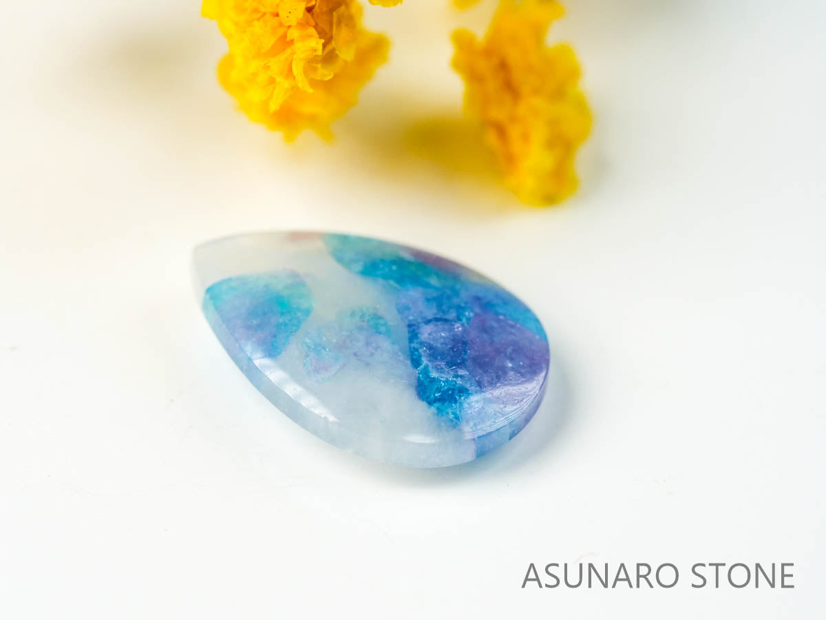 パライバトルマリンインクォーツ　ペアシェイプ　ブラジル産 　2.52ct 【220725-785】