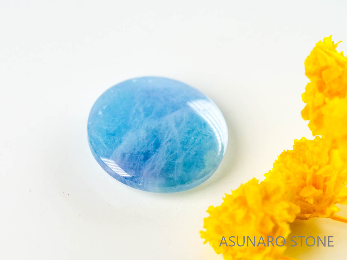 パライバトルマリンインクォーツ　ラウンド　ブラジル産 　2.46ct 【220725-789】