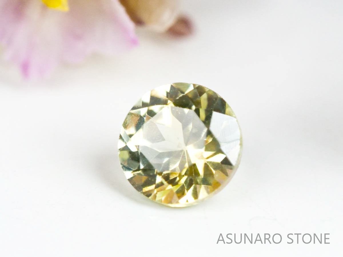 モンタナサファイア　ラウンドカット　アメリカ産　0.33ct【220819-455】