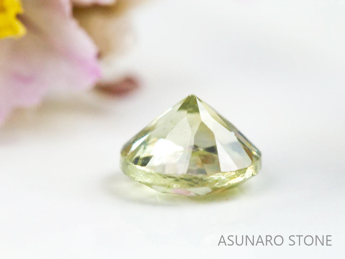 モンタナサファイア　ラウンドカット　アメリカ産　0.33ct【220819-455】