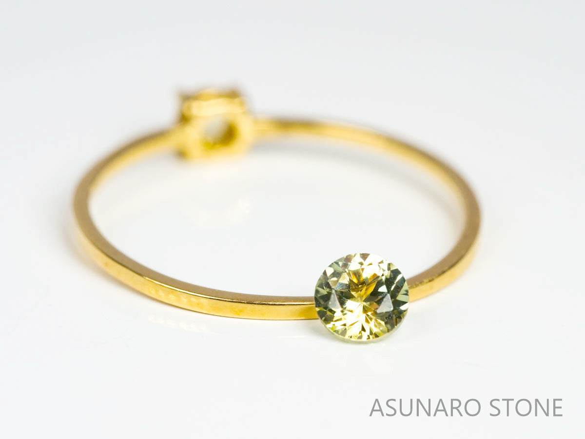 モンタナサファイア　ラウンドカット　アメリカ産　0.33ct【220819-455】