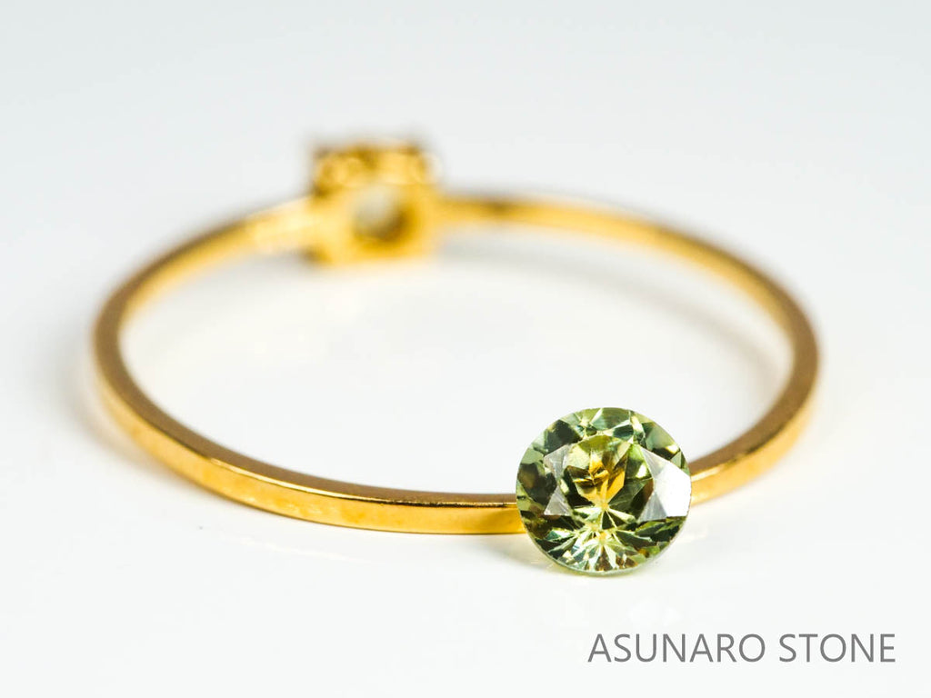 モンタナサファイア　ラウンドカット　アメリカ産　0.38ct【220819-443】