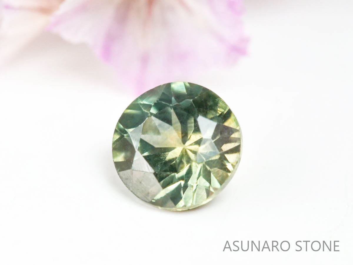 モンタナサファイア　ラウンドカット　アメリカ産　0.35ct【220819-453】