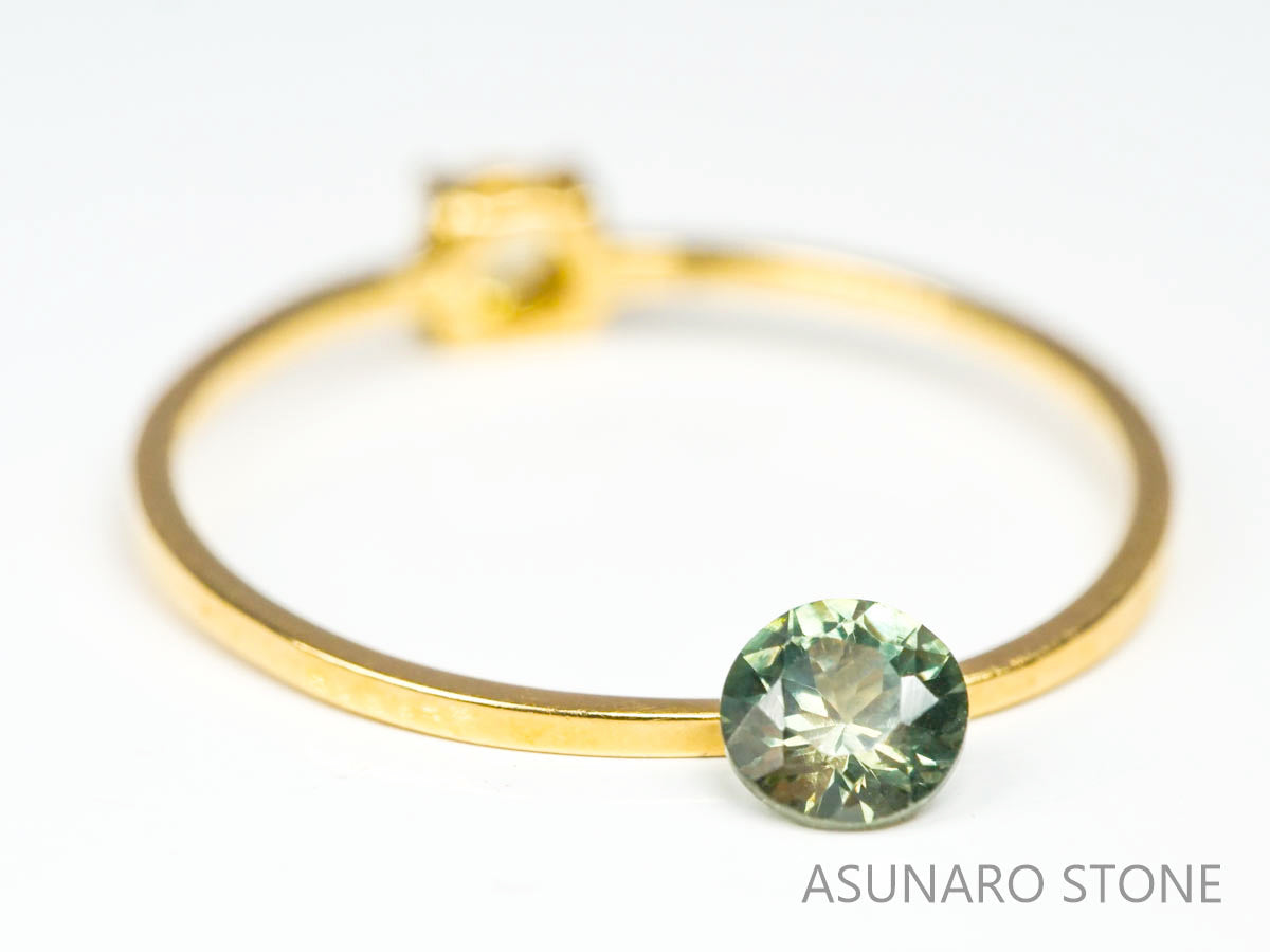 モンタナサファイア　ラウンドカット　アメリカ産　0.35ct【220819-453】