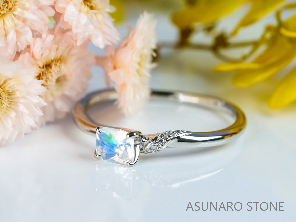 【お仕立て用】空枠番号：5447I　リング枠【オーダージュエリー用】