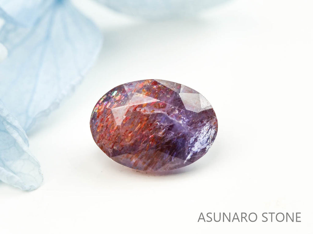 ブラッドショットアイオライト　オーバルカット 　インド産　　1.14ct【220728-992】