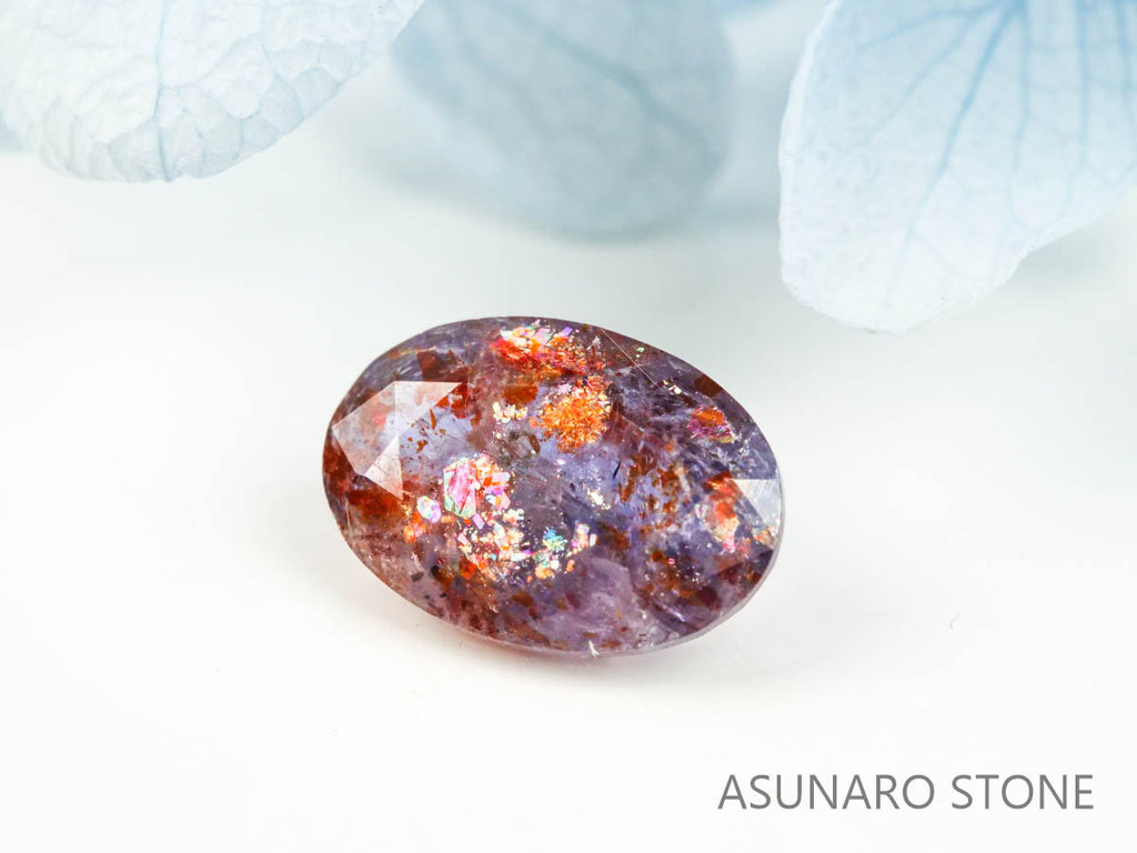 ブラッドショットアイオライト　オーバルカット 　インド産　　1.72ct【220728-995】