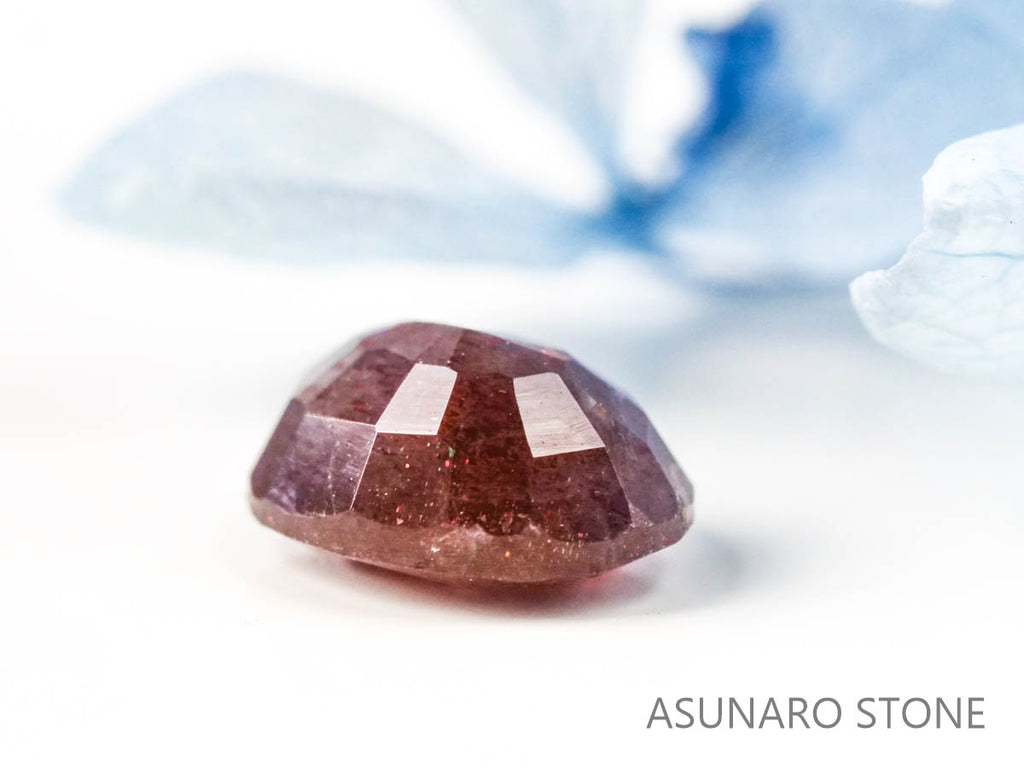 ブラッドショットアイオライト　オーバルカット 　インド産　　1.11ct【220728-999】