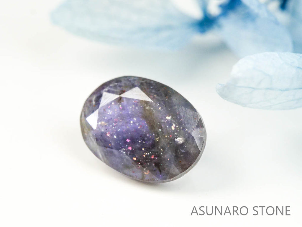 ブラッドショットアイオライト　オーバルカット 　インド産　　1.38ct【220728-1001】