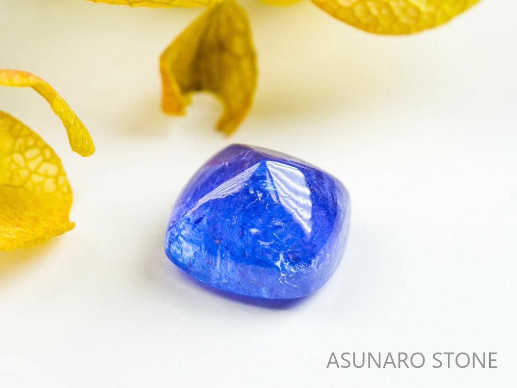 タンザナイト  シュガーローフカット　タンザニア産　　2.91ct【220803-1004】