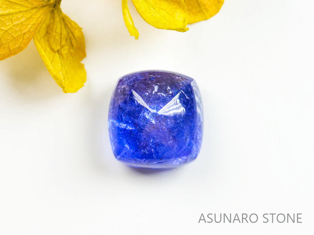 タンザナイト  シュガーローフカット　タンザニア産　　4.88ct【220803-1006】