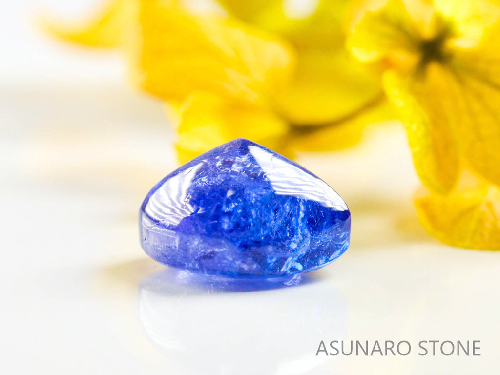 タンザナイト  シュガーローフカット　タンザニア産　　4.88ct【220803-1006】