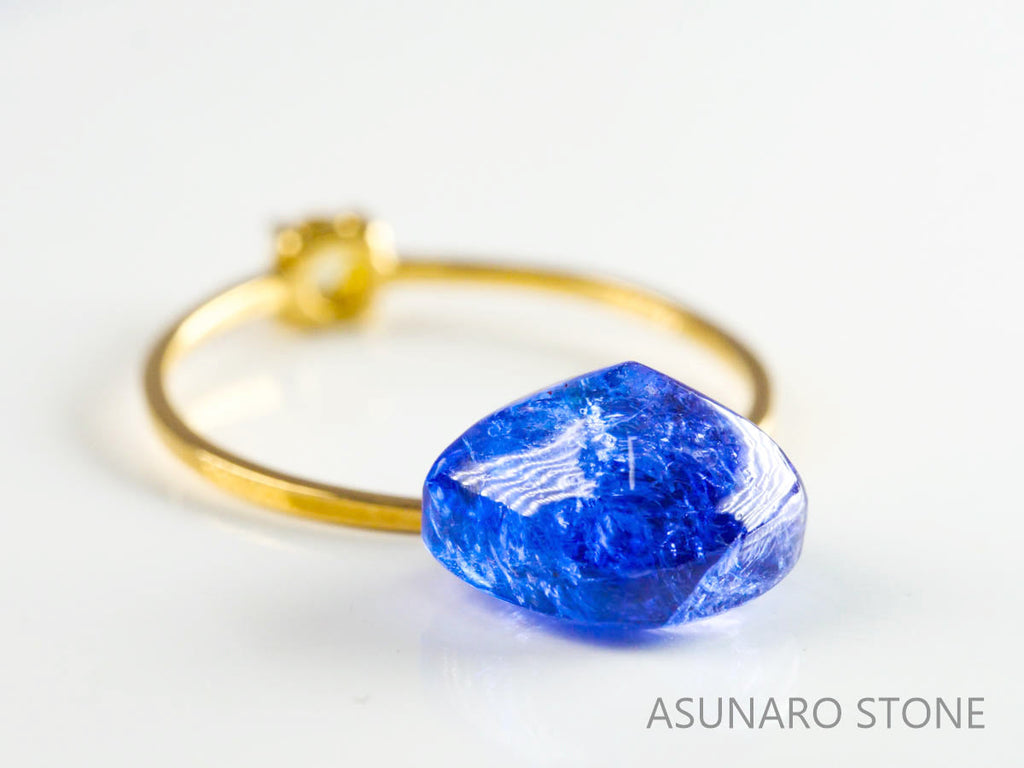 タンザナイト  シュガーローフカット　タンザニア産　　4.88ct【220803-1006】