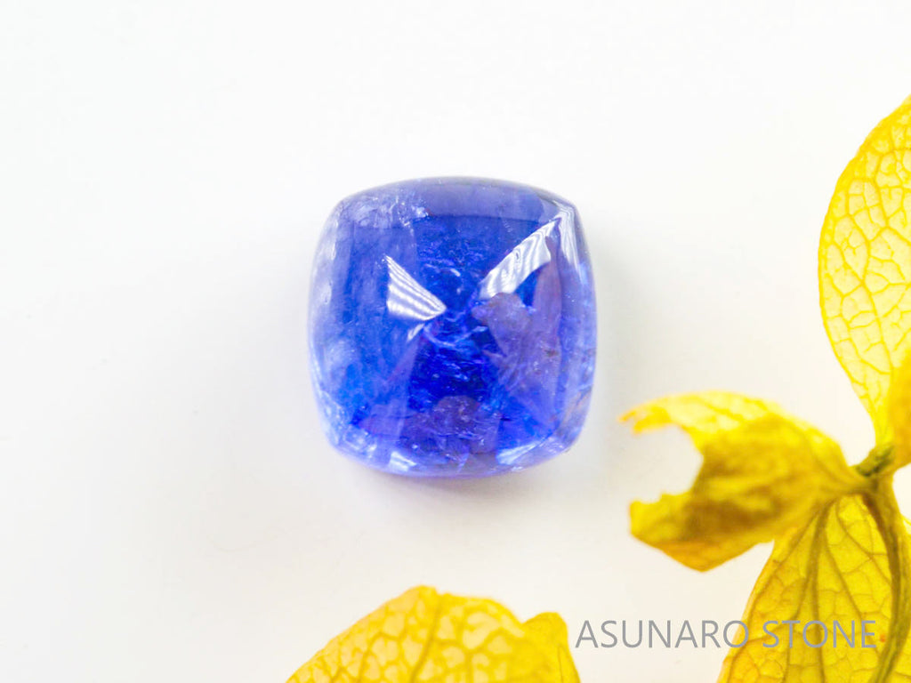 タンザナイト  シュガーローフカット　タンザニア産　　3.63ct【220803-1007】