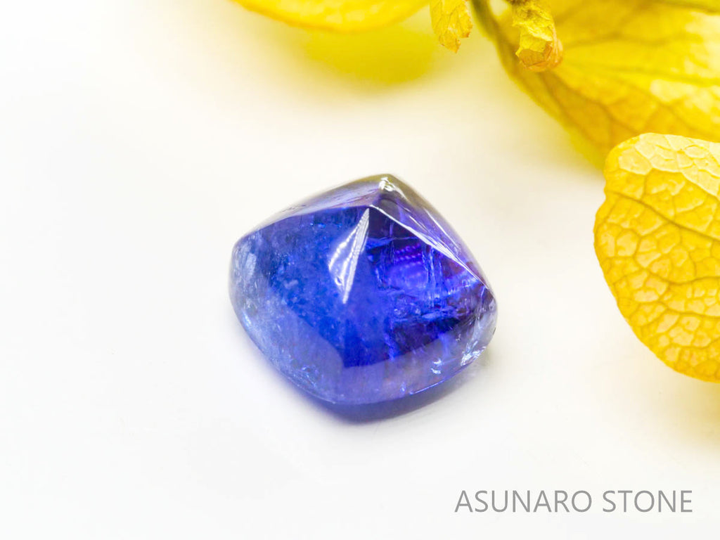 タンザナイト  シュガーローフカット　タンザニア産　　3.63ct【220803-1007】