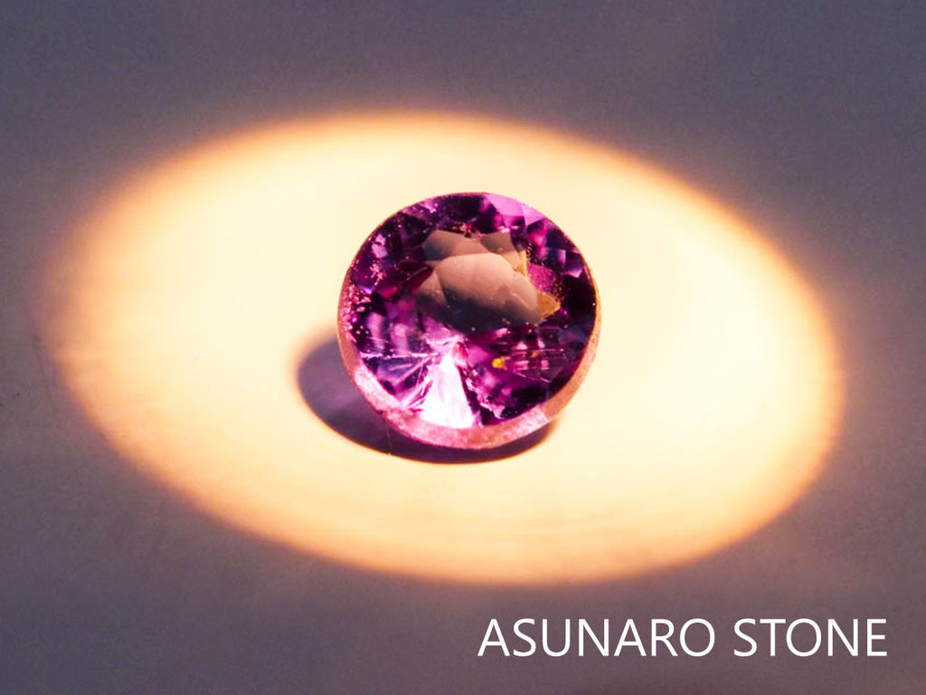 アレキサンドライト　ラウンドカット　 ブラジル産　0.10ct【220801-1009】