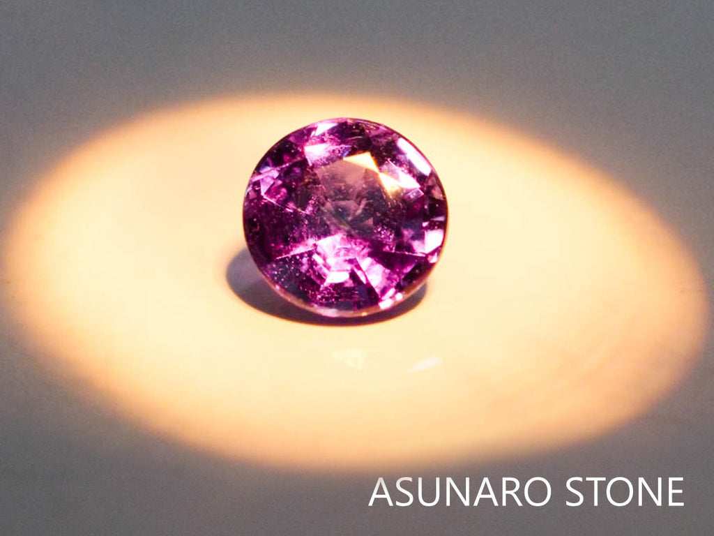 アレキサンドライト　ラウンドカット　 ブラジル産　0.09ct【220801-1010】