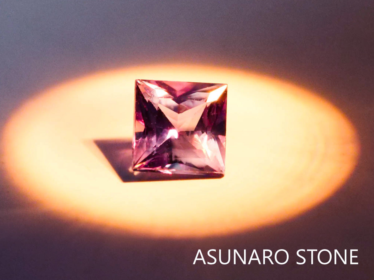 アレキサンドライト　プリンセスカット　 ブラジル産　0.12ct【220801-1013】