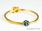 アレキサンドライト　ラウンドカット　 ブラジル産　0.15ct【220801-1014】
