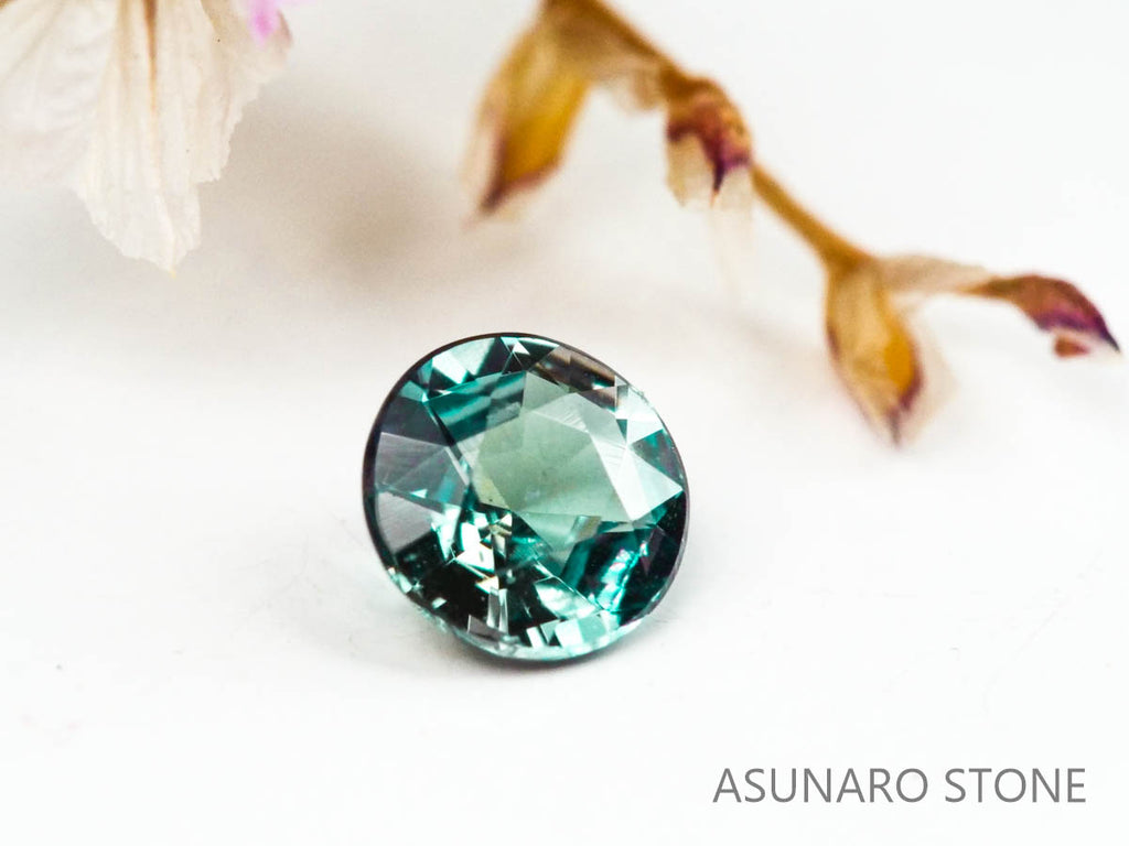 アレキサンドライト　ラウンドカット　 ブラジル産　0.09ct【220801-1015】