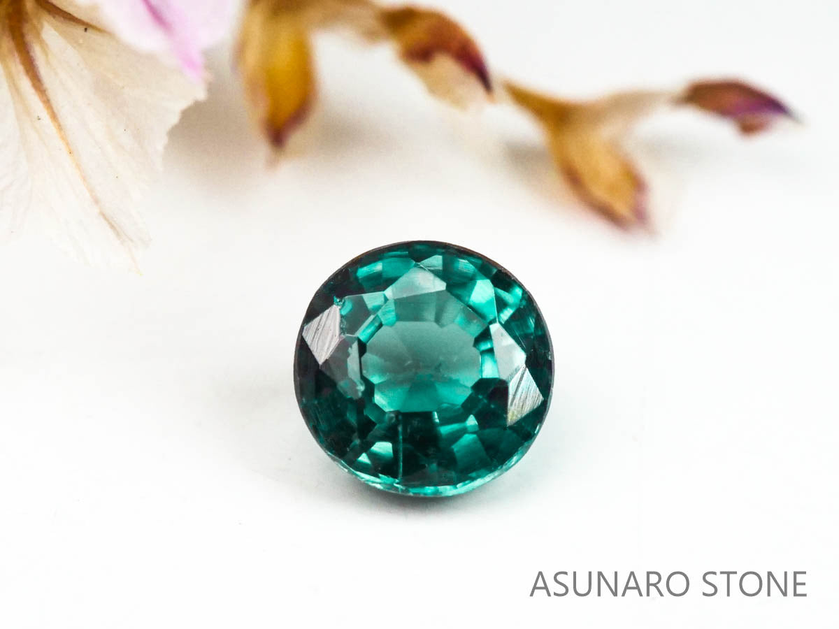 アレキサンドライト　ラウンドカット　 ブラジル産　0.13ct【220801-1016】