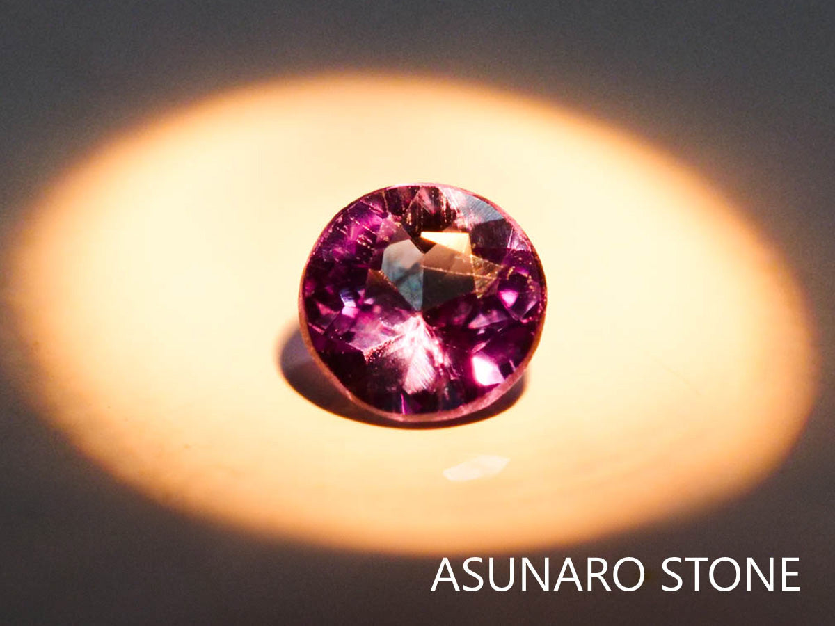 アレキサンドライト　ラウンドカット　 ブラジル産　0.12ct【220801-1017】
