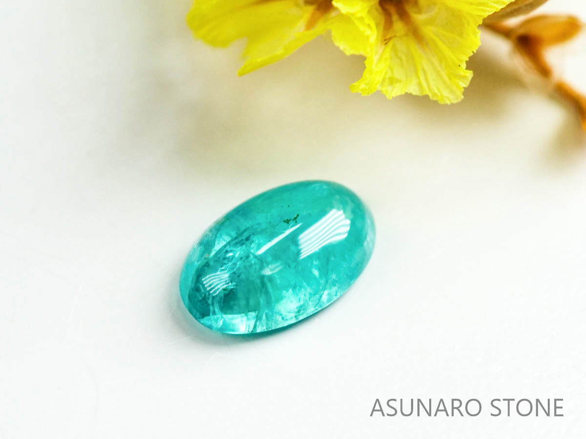 パライバトルマリン　カボション　ブラジル産　0.20ct   【220727-1018】