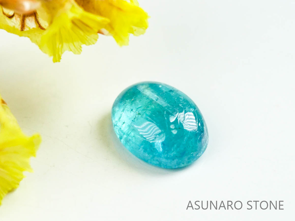 パライバトルマリン　カボション　ブラジル産　0.36ct   【220727-1019】