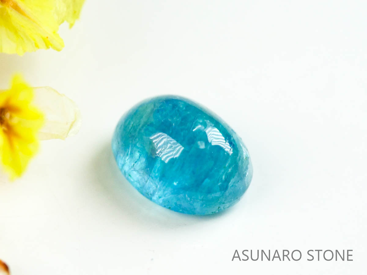 パライバトルマリン　カボション　ブラジル産　0.34ct   【220727-1020】