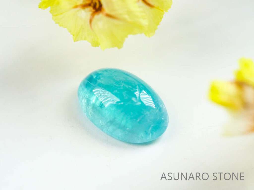 パライバトルマリン　カボション　ブラジル産　0.50ct   【220727-1021】