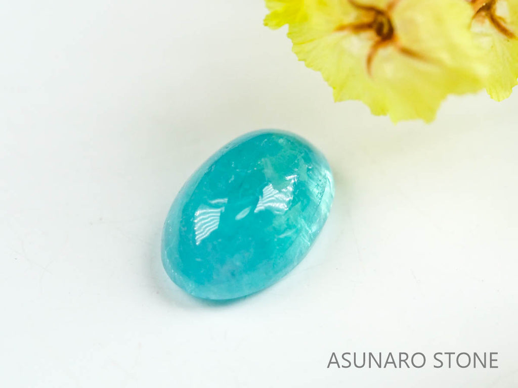 パライバトルマリン　カボション　ブラジル産　0.50ct   【220727-1021】