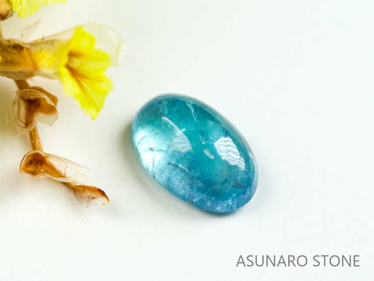 パライバトルマリン　カボション　ブラジル産　0.27ct   【220727-1022】